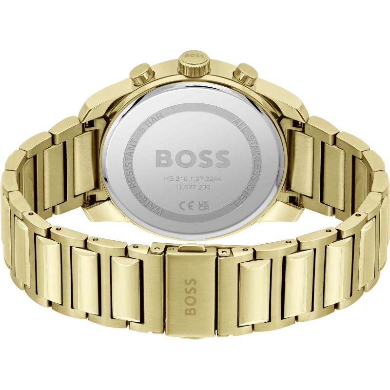 Buy Hugo Boss Men's Chronograph Yellow Gold Stainless Steel Watch 1514006 in Pakistan