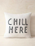 Buy Shein Letter Print Cushion Cover 1pc in Pakistan