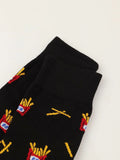 Buy Shein 1pair French Fries Pattern Socks in Pakistan