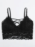 Buy SHEIN Lattice Front Lace Bralet in Pakistan