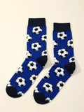 Buy Shein Men Soccer Pattern Socks in Pakistan