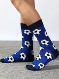 Buy Shein Men Soccer Pattern Socks in Pakistan