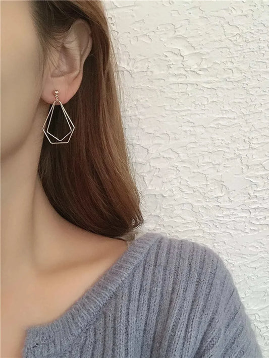 Buy Shein Solid Drop Earrings in Pakistan