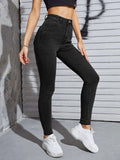 Buy SHEIN High Waist Skinny Jeans in Pakistan