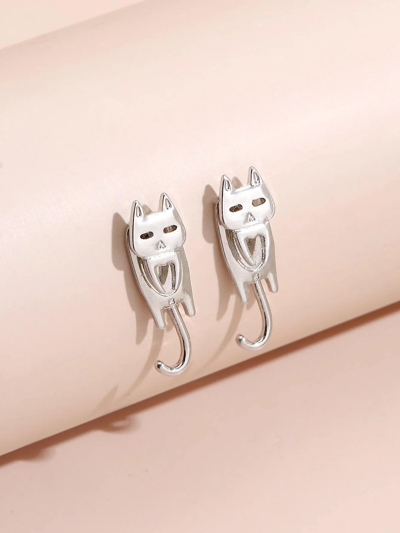 Buy Shein Cat Design Earring Jackets in Pakistan