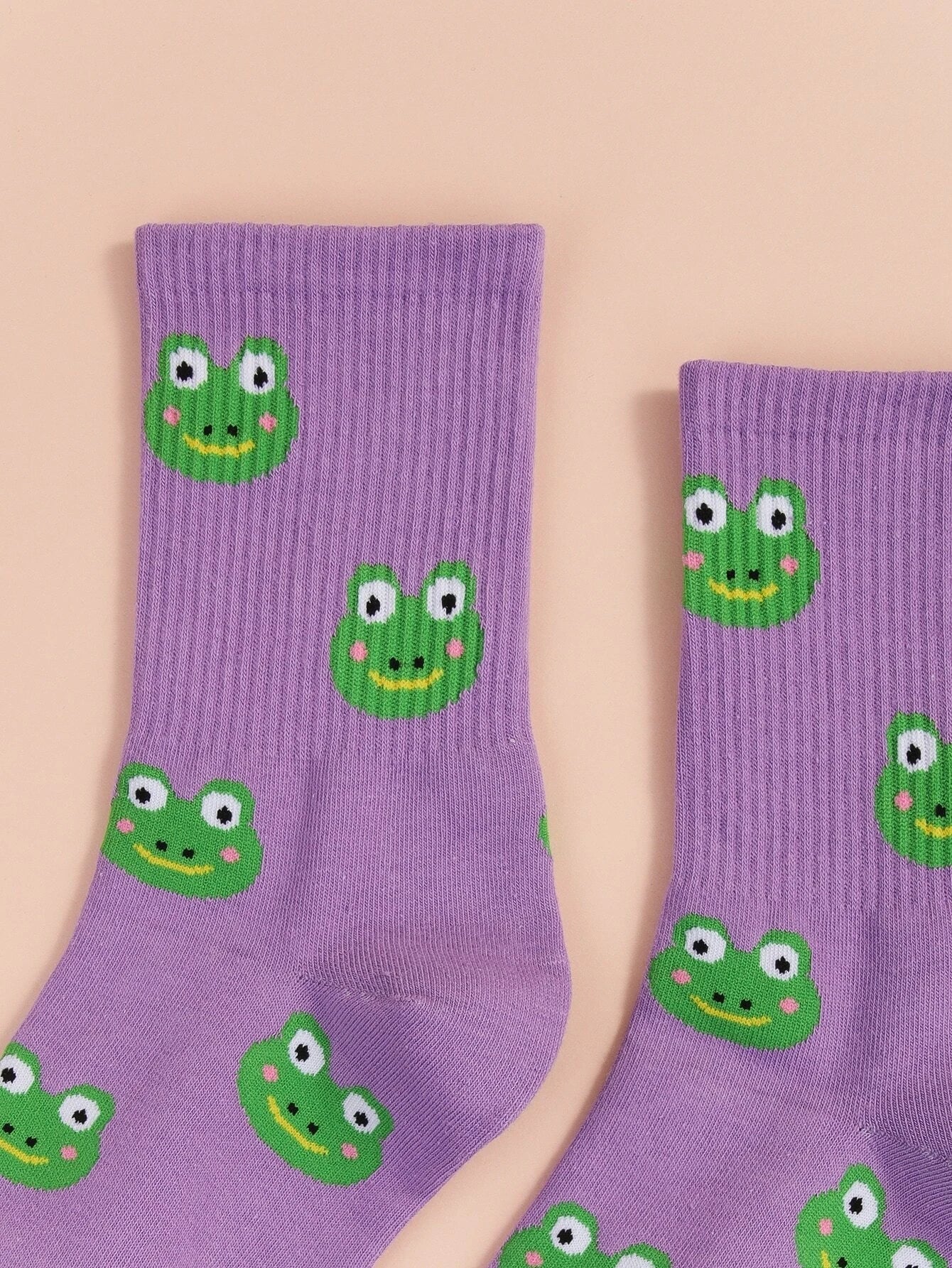 Buy Shein Frog Print Crew Socks in Pakistan