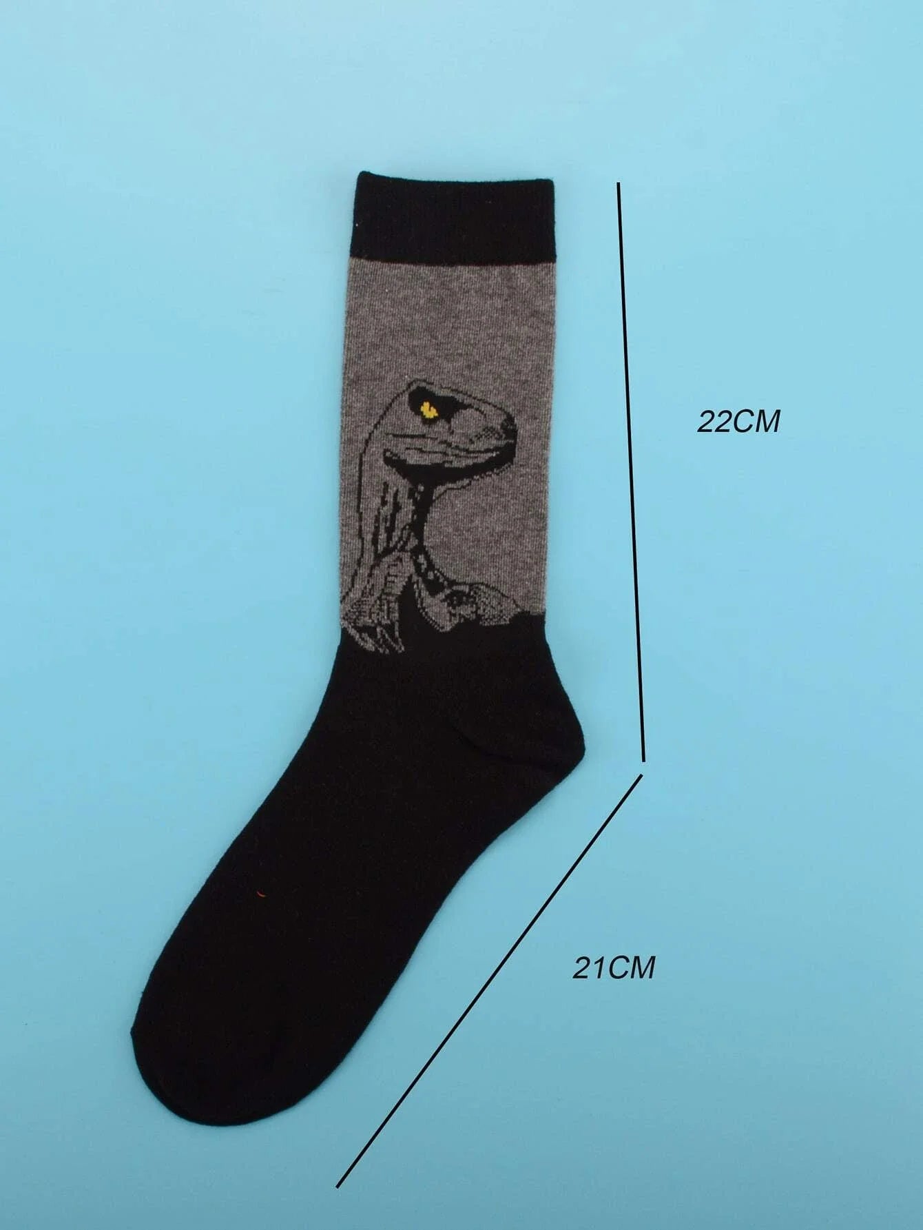 Buy Shein Dinosaur Print Crew Socks in Pakistan