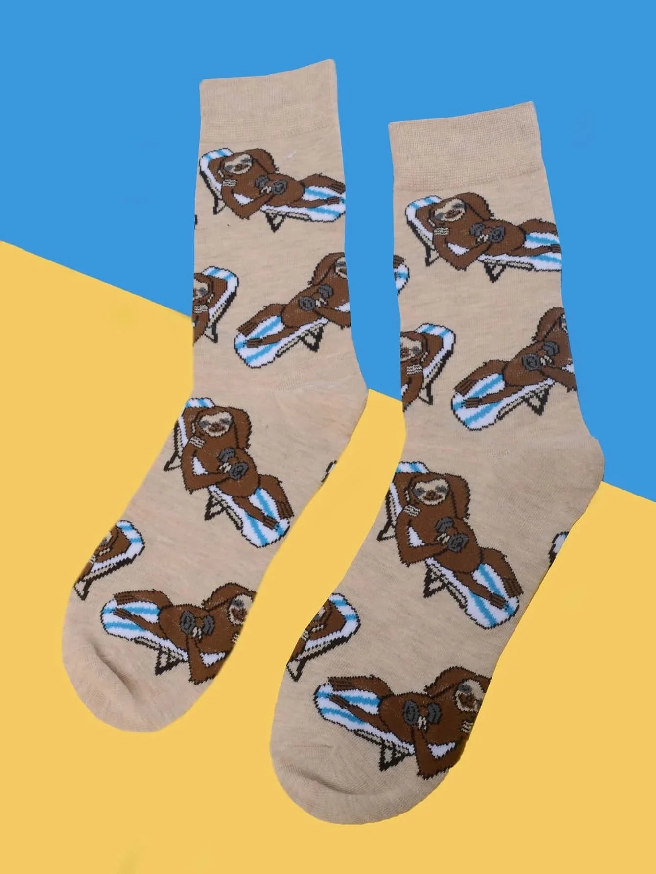 Buy Shein Cartoon Graphic Crew Socks in Pakistan