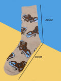 Buy Shein Cartoon Graphic Crew Socks in Pakistan