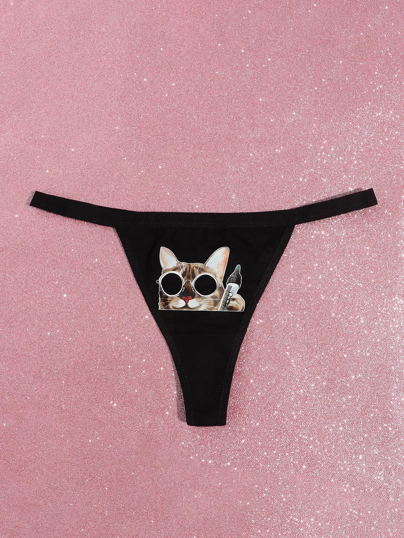 Buy Shein Cartoon Cat Print Panty in Pakistan