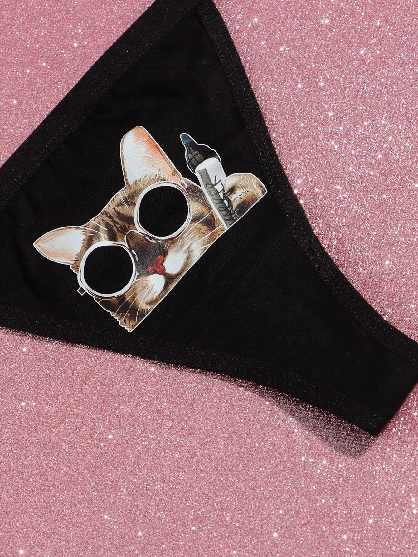 Buy Shein Cartoon Cat Print Panty in Pakistan