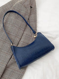 Buy SHEIN Crocodile Embossed Baguette Bag in Pakistan