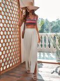 Buy SHEIN Unity Split Hem Wide Leg Pants in Pakistan