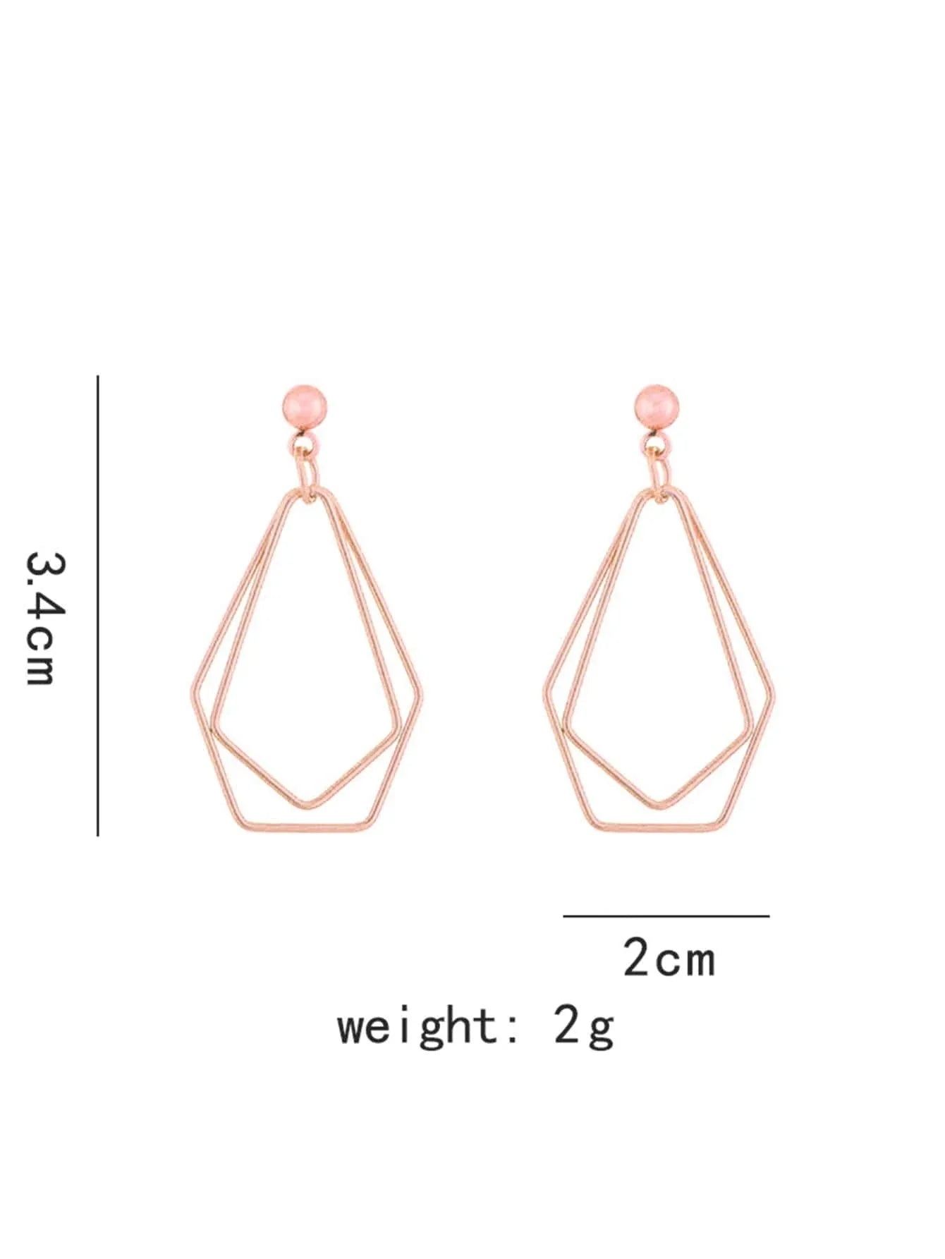 Buy Shein Solid Drop Earrings in Pakistan