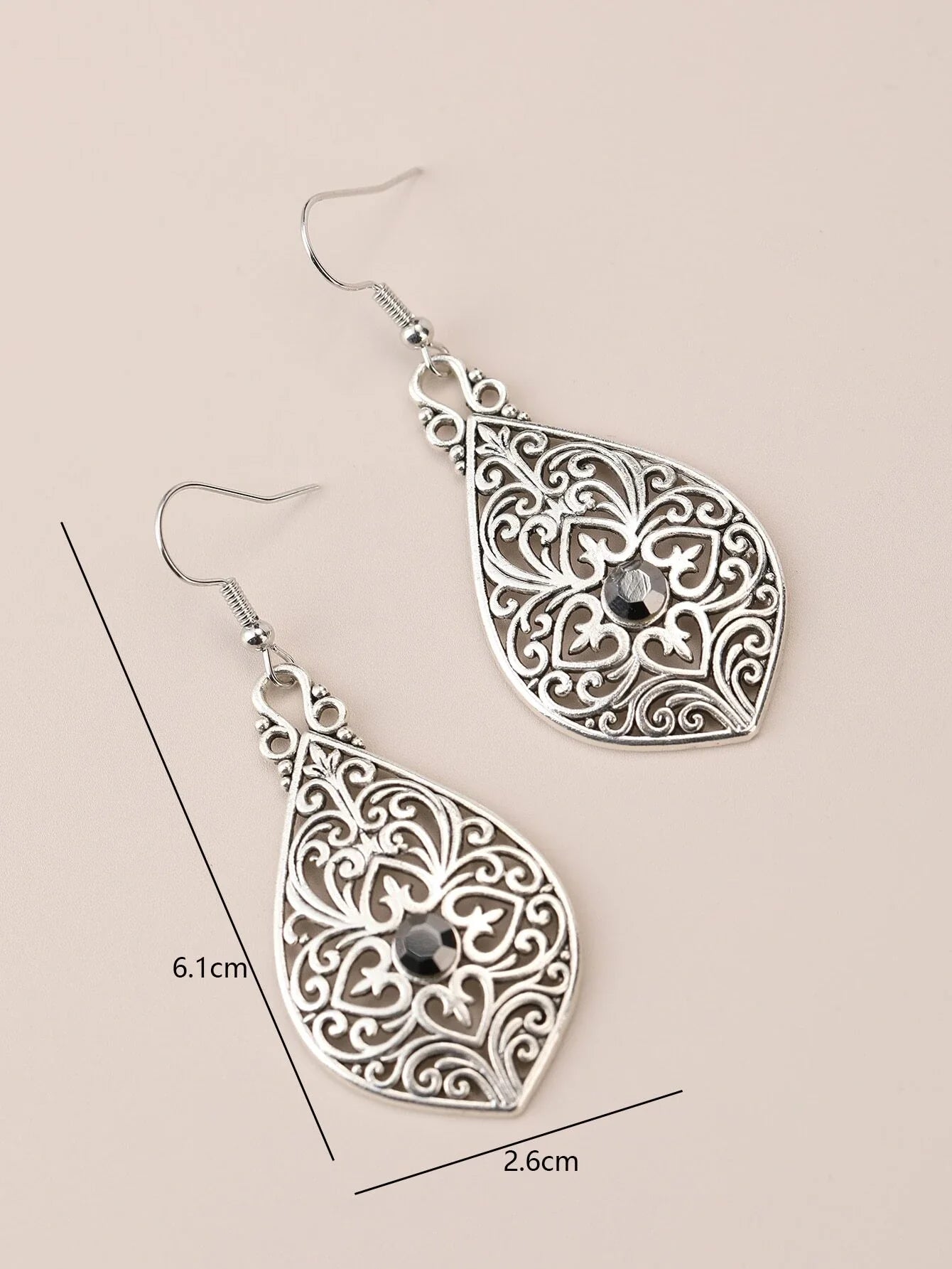 Buy SHEIN EMERY ROSE Hollow Out Drop Earrings in Pakistan