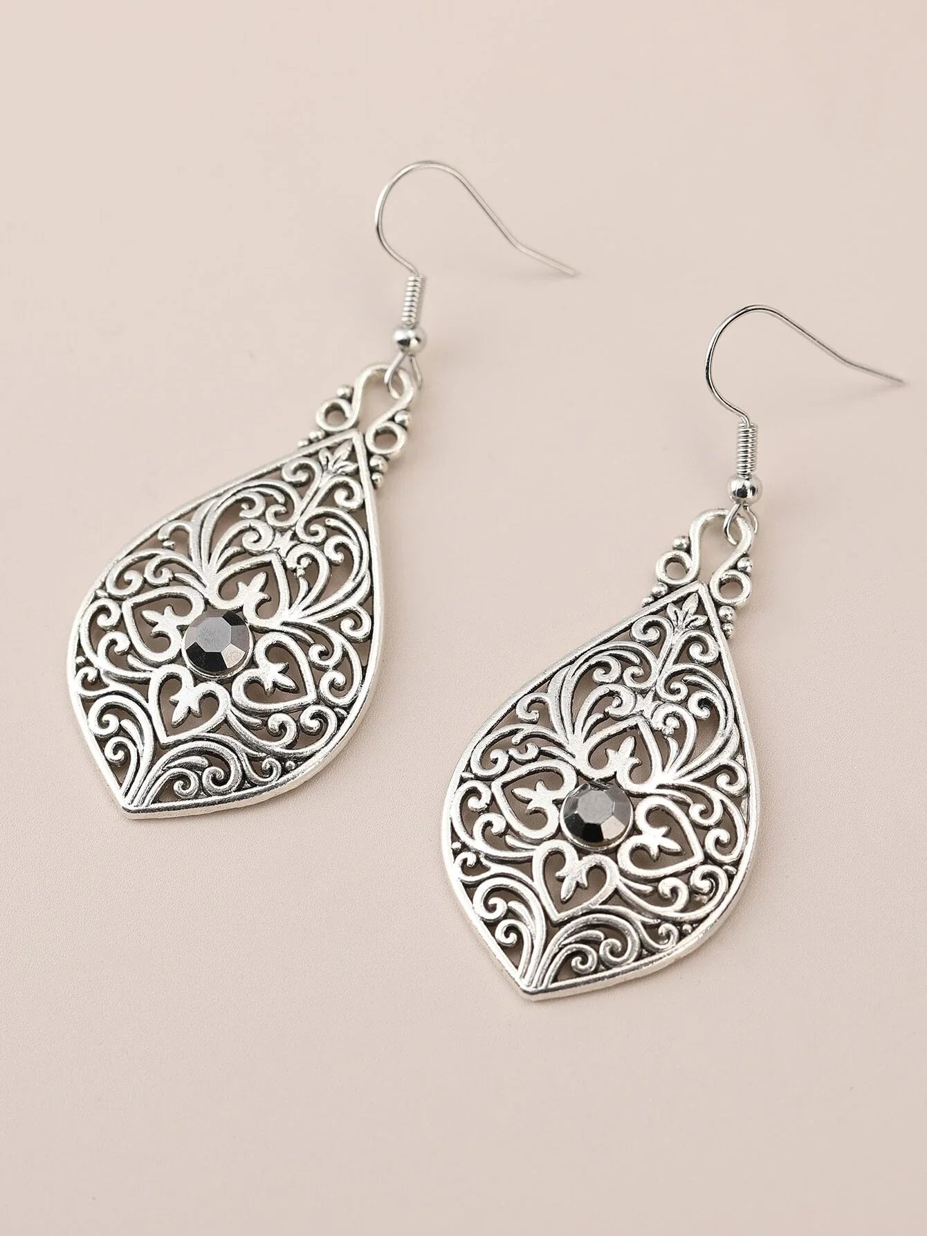 Buy SHEIN EMERY ROSE Hollow Out Drop Earrings in Pakistan