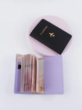 Buy Shein 2pcs Letter & Plane Graphic Passport Case in Pakistan