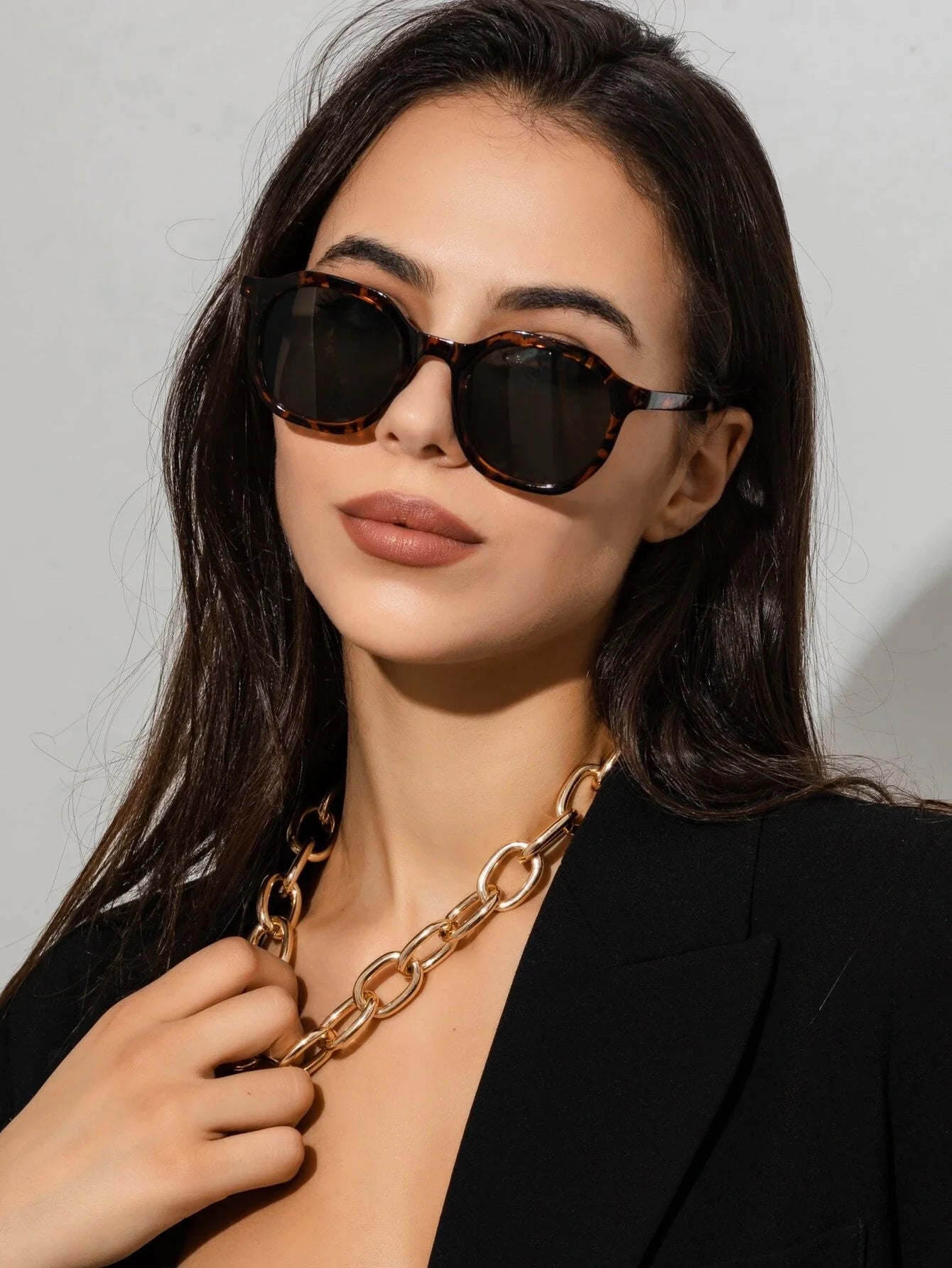 Buy Shein Tortoiseshell Frame Fashion Glasses in Pakistan