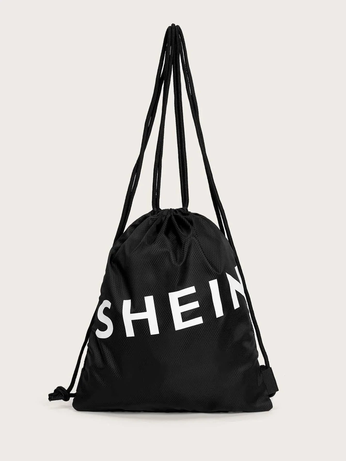 Buy SHEIN Letter Graphic Drawstring Backpack in Pakistan