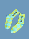 Buy Shein Rick and Morty Cartoon Print Crew Socks in Pakistan