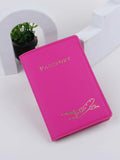 Buy Shein Plane & Letter Graphic Passport Case in Pakistan