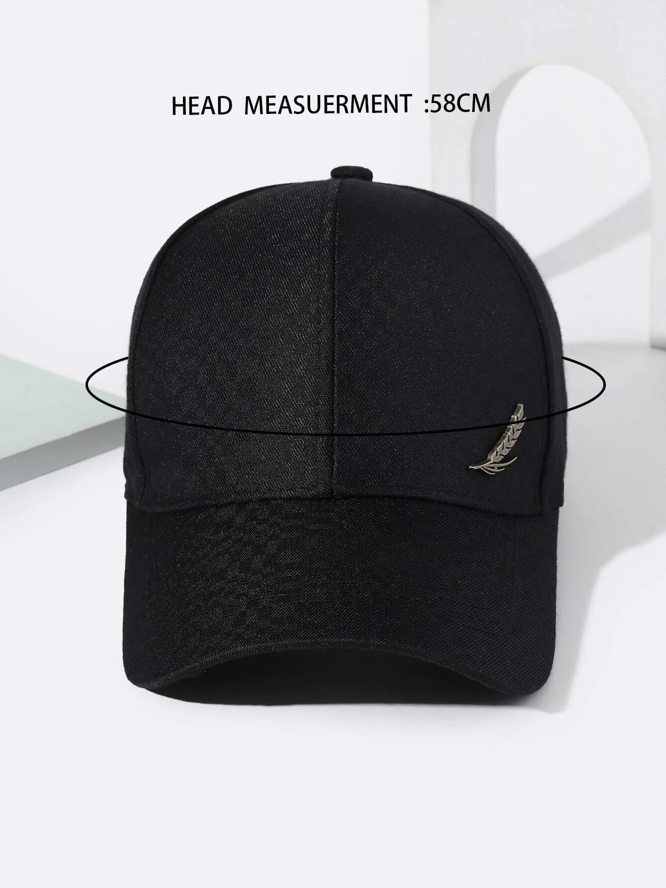 Buy Shein Men Wheat Ear Decor Baseball Cap in Pakistan