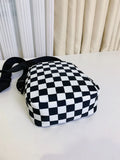 Buy SHEIN Mini Two Tone Checkered Pattern Square Bag in Pakistan