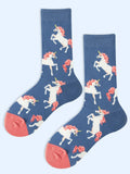 Buy Shein Unicorn Pattern Crew Socks in Pakistan