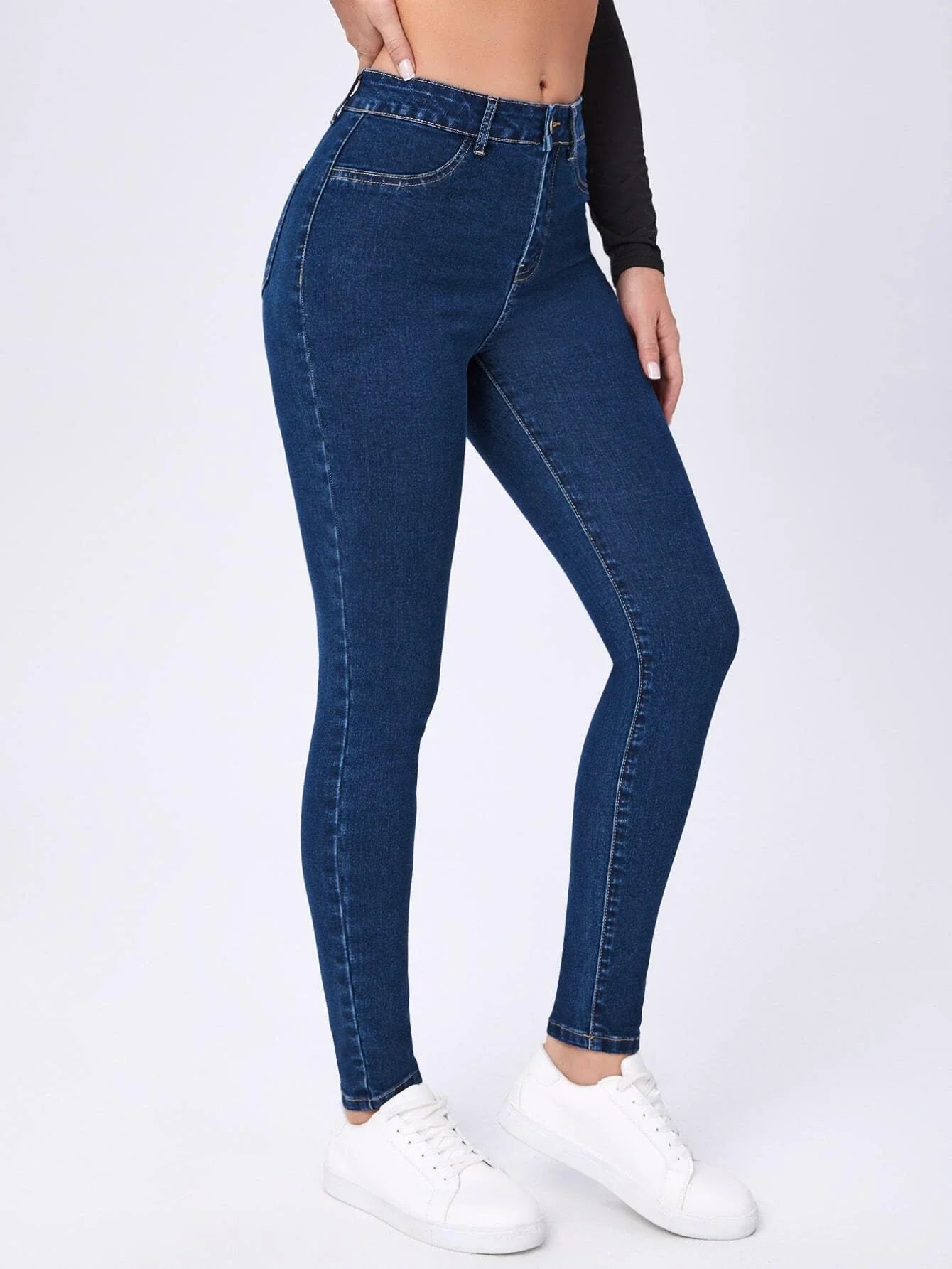 Buy SHEIN High Waist Skinny Jeans in Pakistan