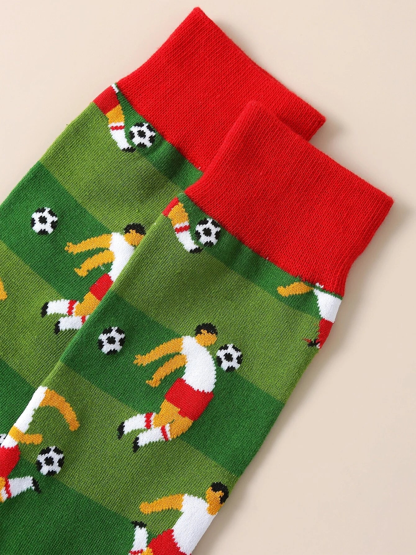 Buy Shein Soccer & Figure Graphic Crew Socks in Pakistan