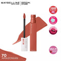 Buy Maybelline New York Super Stay Matte Ink Liquid Lipstick - 70 Amazonian in Pakistan