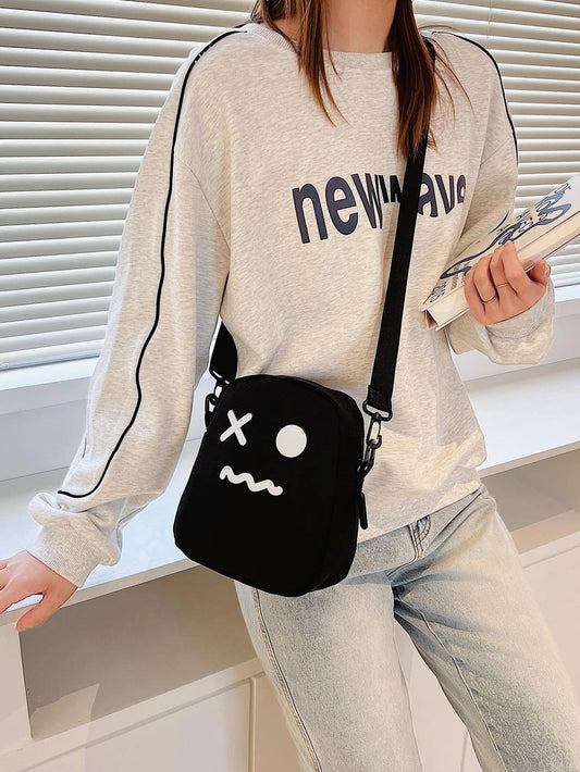 Buy SHEIN Mini Cartoon Graphic Crossbody Bag in Pakistan