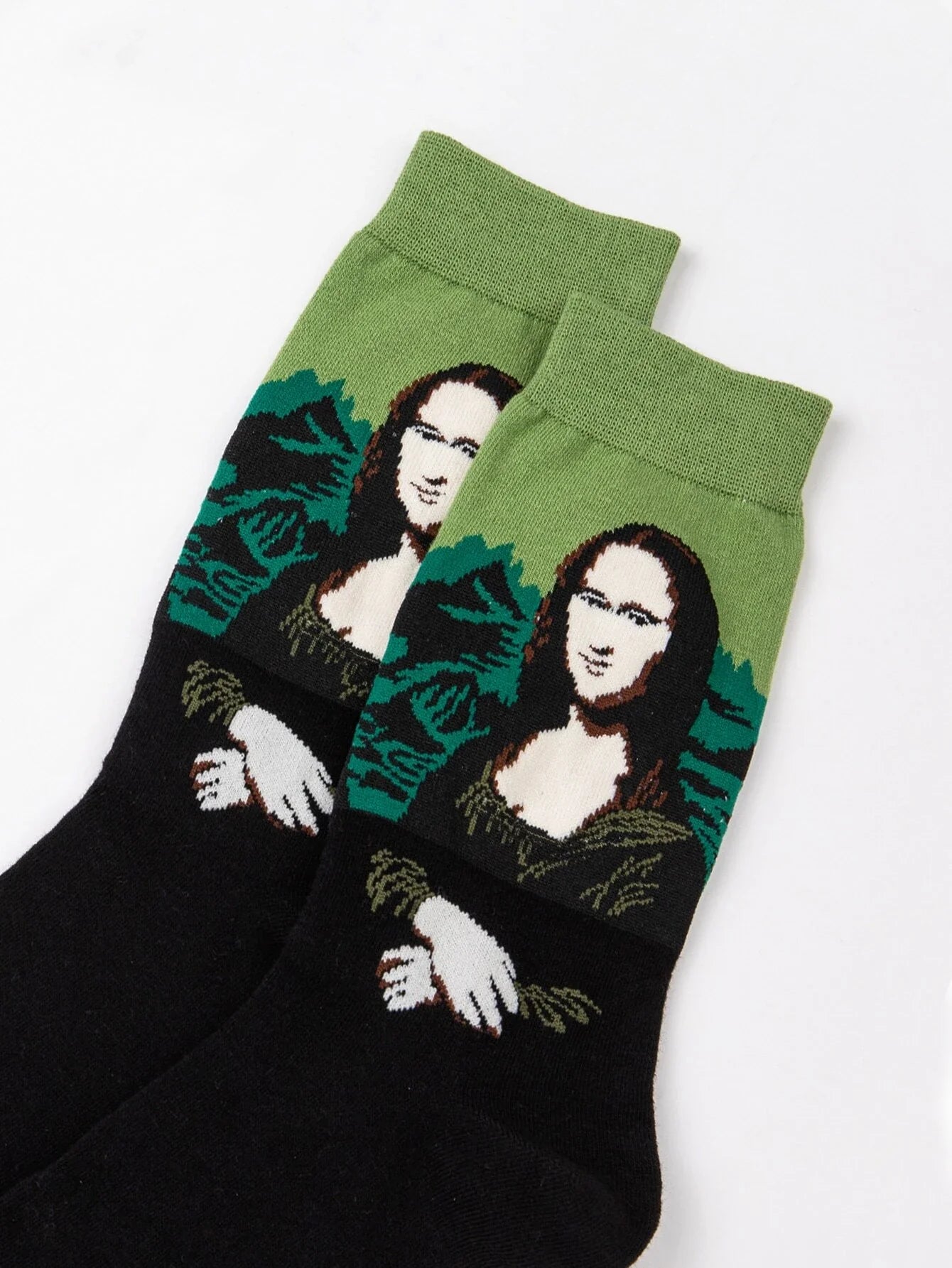 Buy Shein Figure Graphic Crew Socks in Pakistan