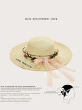 Buy SHEIN Summer Flower Decor Straw Hat in Pakistan