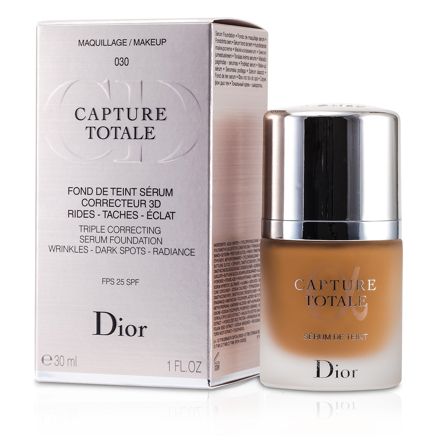 Buy Dior Capture Totale Triple Correcting Serum Foundation - 022 Cameo in Pakistan