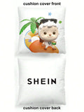 Buy SHEIN 1pc Cartoon Pattern Cushion Cover Without Filler in Pakistan