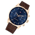 Buy Tommy Hilfiger Mens Quartz Leather Strap Blue Dial 44mm Watch - 1710423 in Pakistan