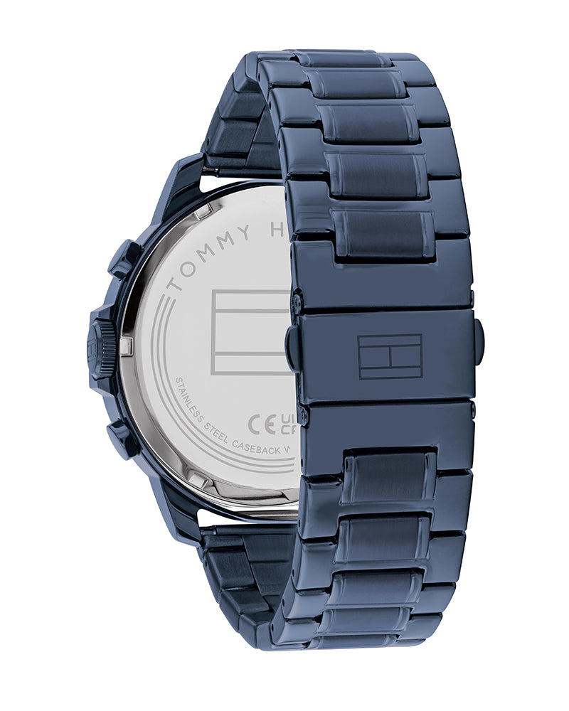Buy Tommy Hilfiger Men's Quartz Blue Stainless Steel Grey Dial 50mm Watch 1710493 in Pakistan