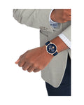 Buy Tommy Hilfiger Mens Quartz Blue Leather Strap Blue Dial 44mm Watch - 1710503 in Pakistan