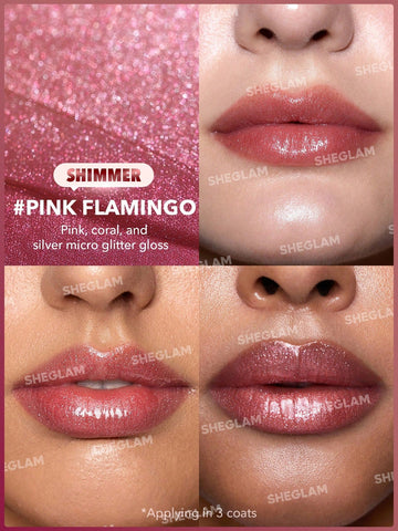 Buy SHEGLAM Pout-Perfect Shimmer Lip Plumper-Pink Flamingo in Pakistan