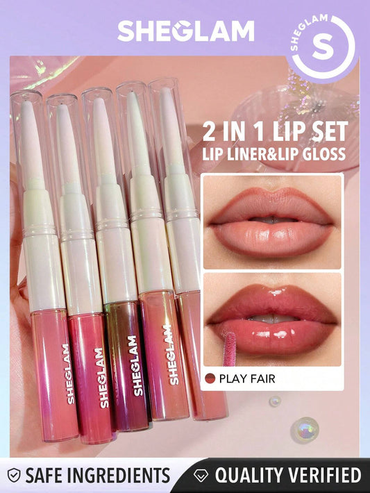 Buy SHEGLAM Lip Rules Liner & Gloss Pen in Pakistan