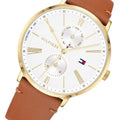 Buy Tommy Hilfiger Womens Quartz Leather Starp Silver Dial 38mm Watch - 1782073 in Pakistan