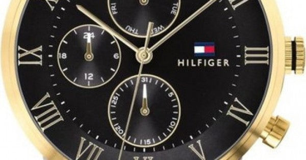 Buy Tommy Hilfiger Mens Quartz Stainless Steel Black Dial 44mm Watch - 1791539 in Pakistan