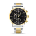 Buy Tommy Hilfiger Mens Quartz Stainless Steel Black Dial 44mm Watch - 1791539 in Pakistan