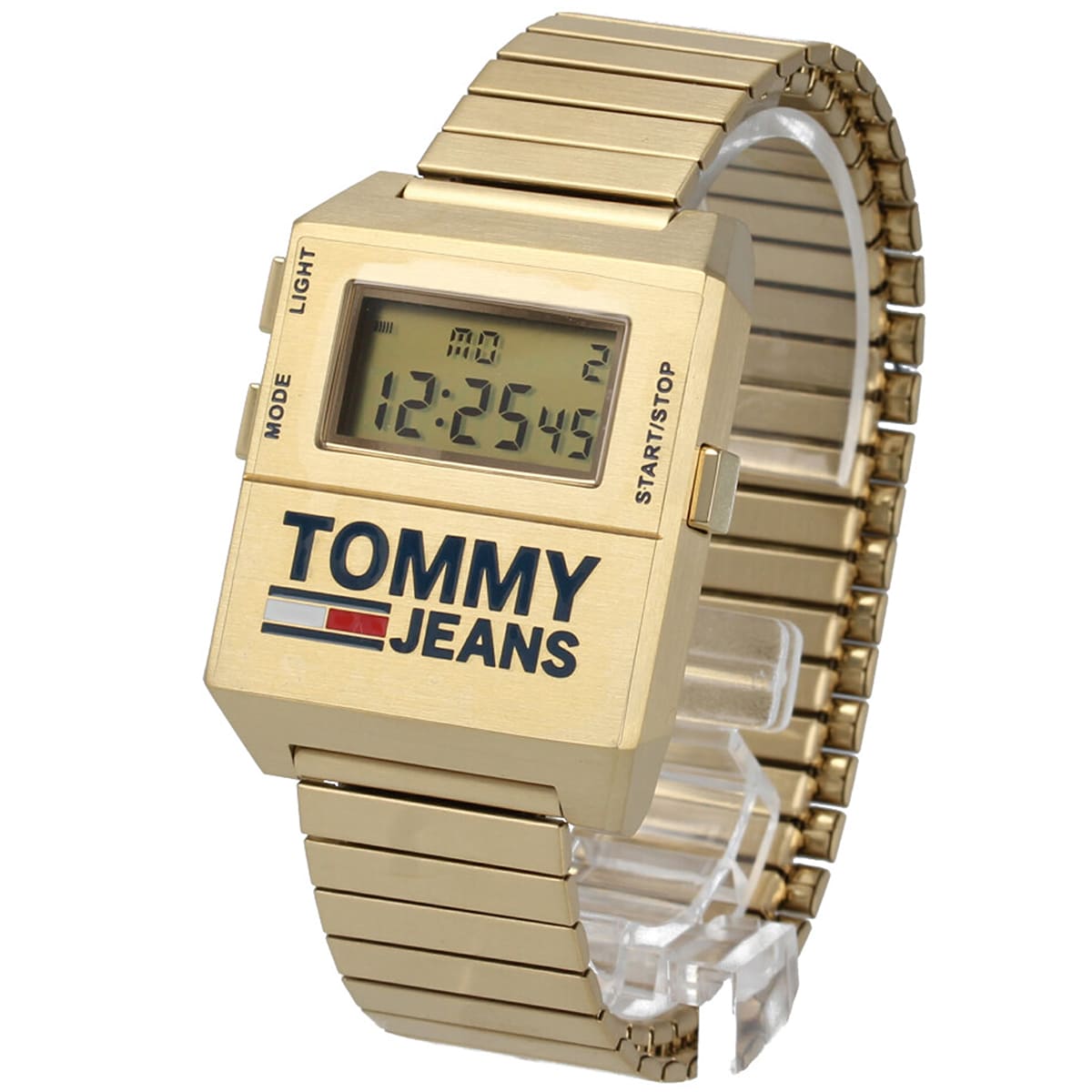 Buy Tommy Hilfiger Mens Digital Stainless Steel Yellow Dial 32mm Watch - 1791670 in Pakistan