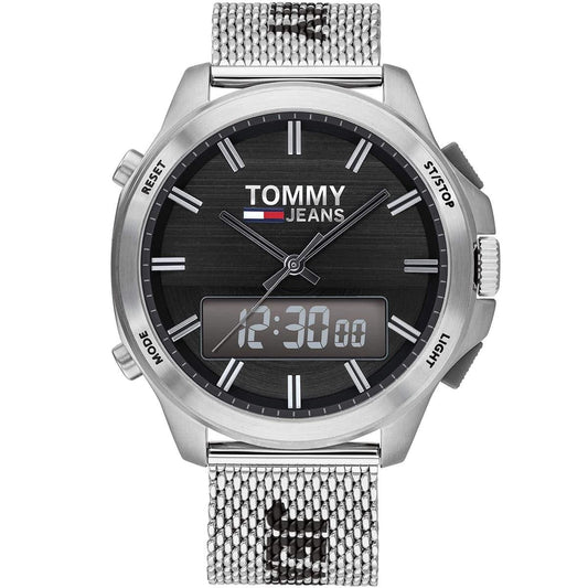 Buy Tommy Hilfiger Expedition Grey Dial Silver Steel Strap Watch for Men - 1791765 in Pakistan