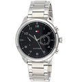 Buy Tommy Hilfiger Mens Quartz Stainless Steel Black Dial 44mm Watch - 1791784 in Pakistan