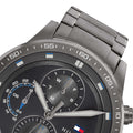 Buy Tommy Hilfiger Mens Quartz Grey Stainless Steel Grey Dial 46mm Watch - 1791806 in Pakistan