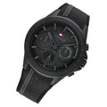 Buy Tommy Hilfiger Mens Quartz Black Silicone Strap Black Dial 47mm Watch - 1791861 in Pakistan