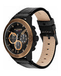 Buy Tommy Hilfiger Men's Quartz Leather Strap Black Dial 46mm Watch 1791893 in Pakistan